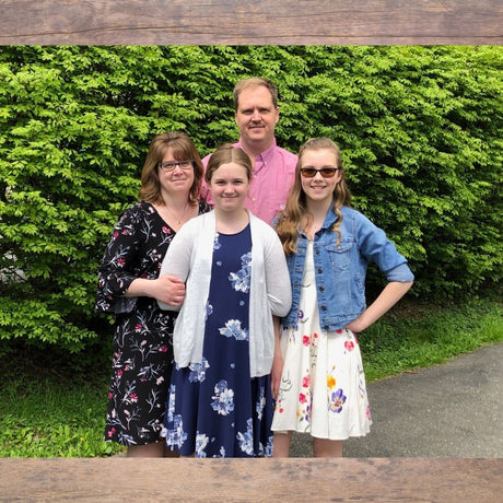 Stoltzfus Meats general manager Chris and his family