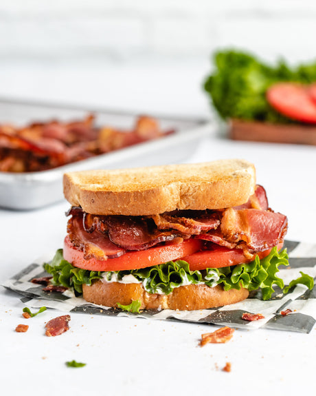 a BLT sandwich