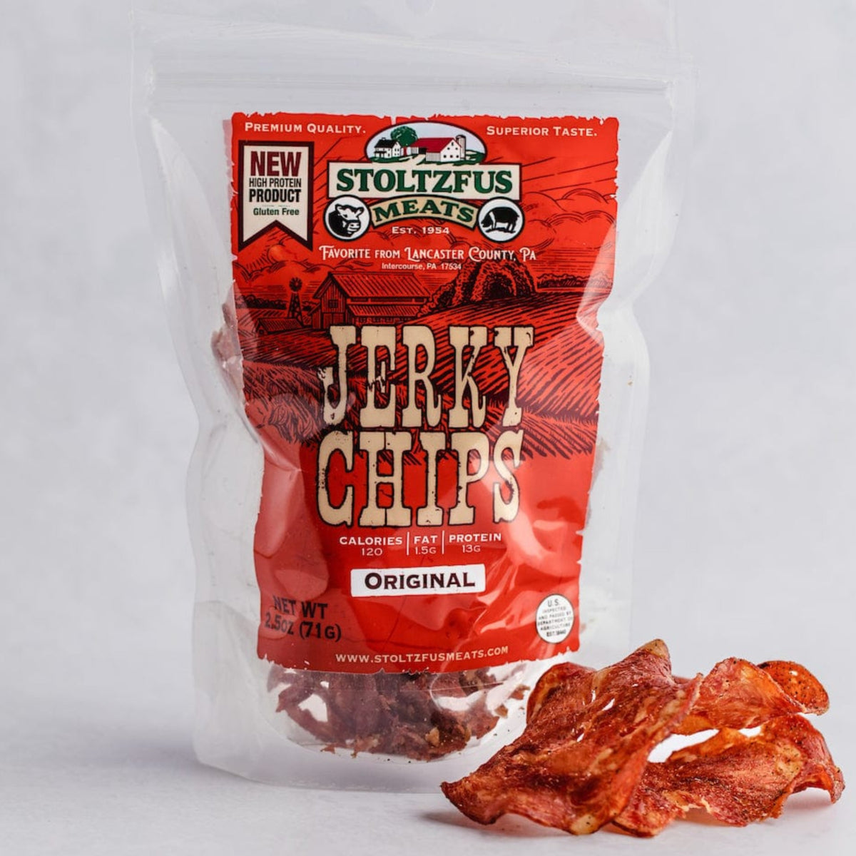 Fundraiser Jerky Chips Stoltzfus Meats