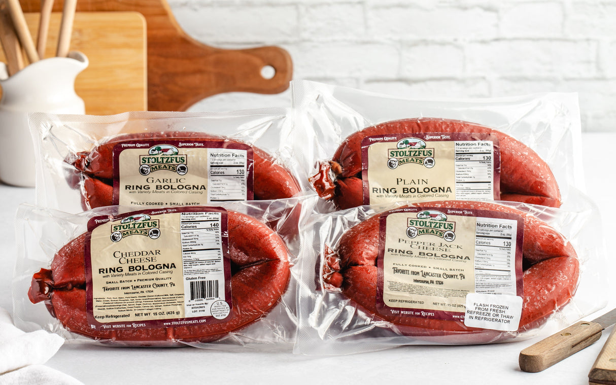 Ring Bologna Sampler - Stoltzfus Meats