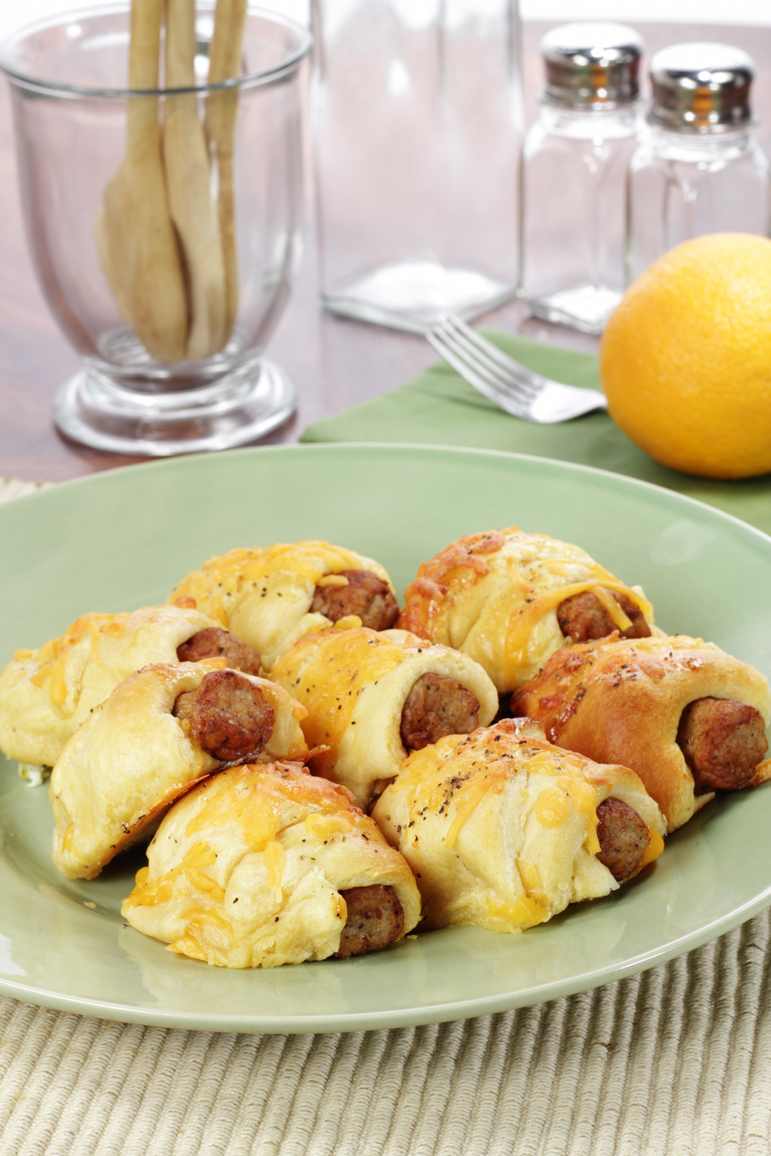 Apple Maple Sausage & Cream Cheese Crescents