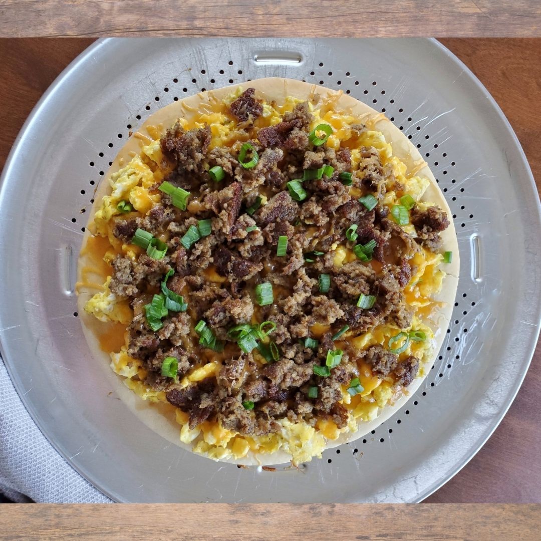 Stoltzfus Eats: Scrapple Breakfast Pizza