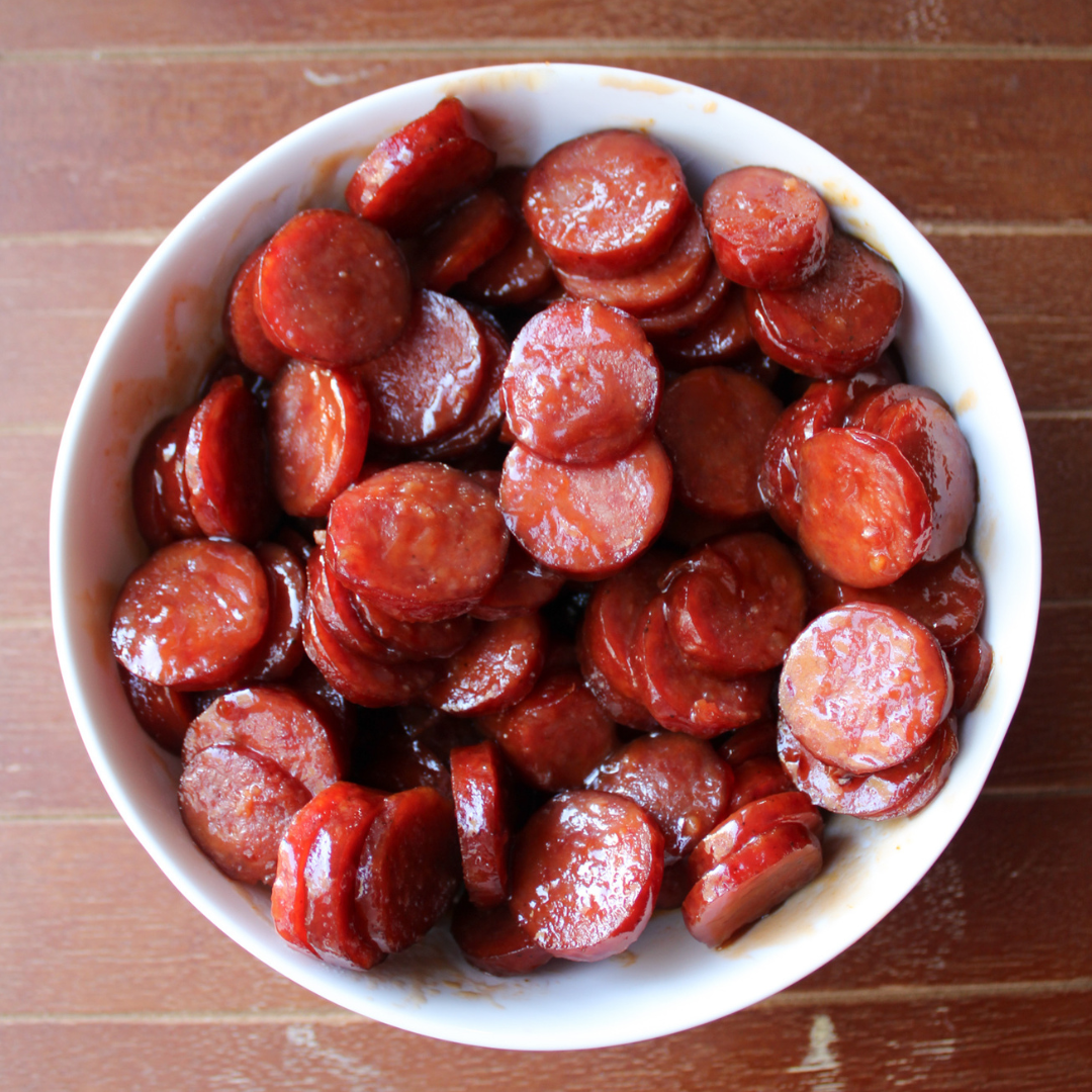 Stoltzfus Eats: Candied Kielbasa