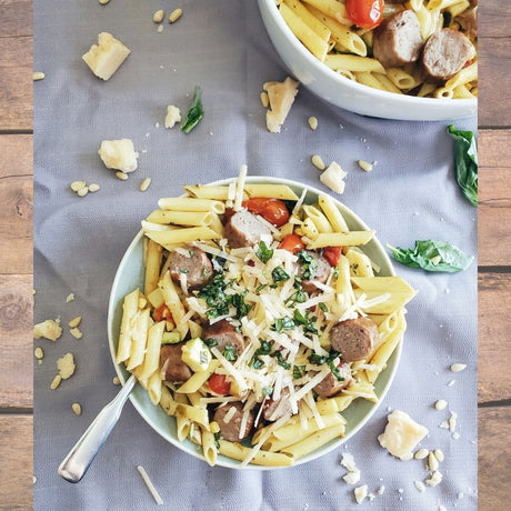 Roasted Summer Vegetable Pasta