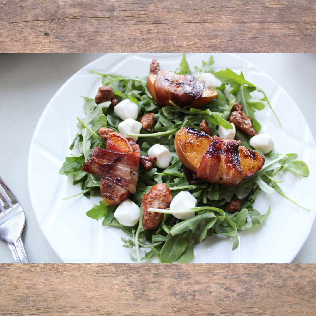 Stoltzfus Eats: Bacon Wrapped Grilled Peaches