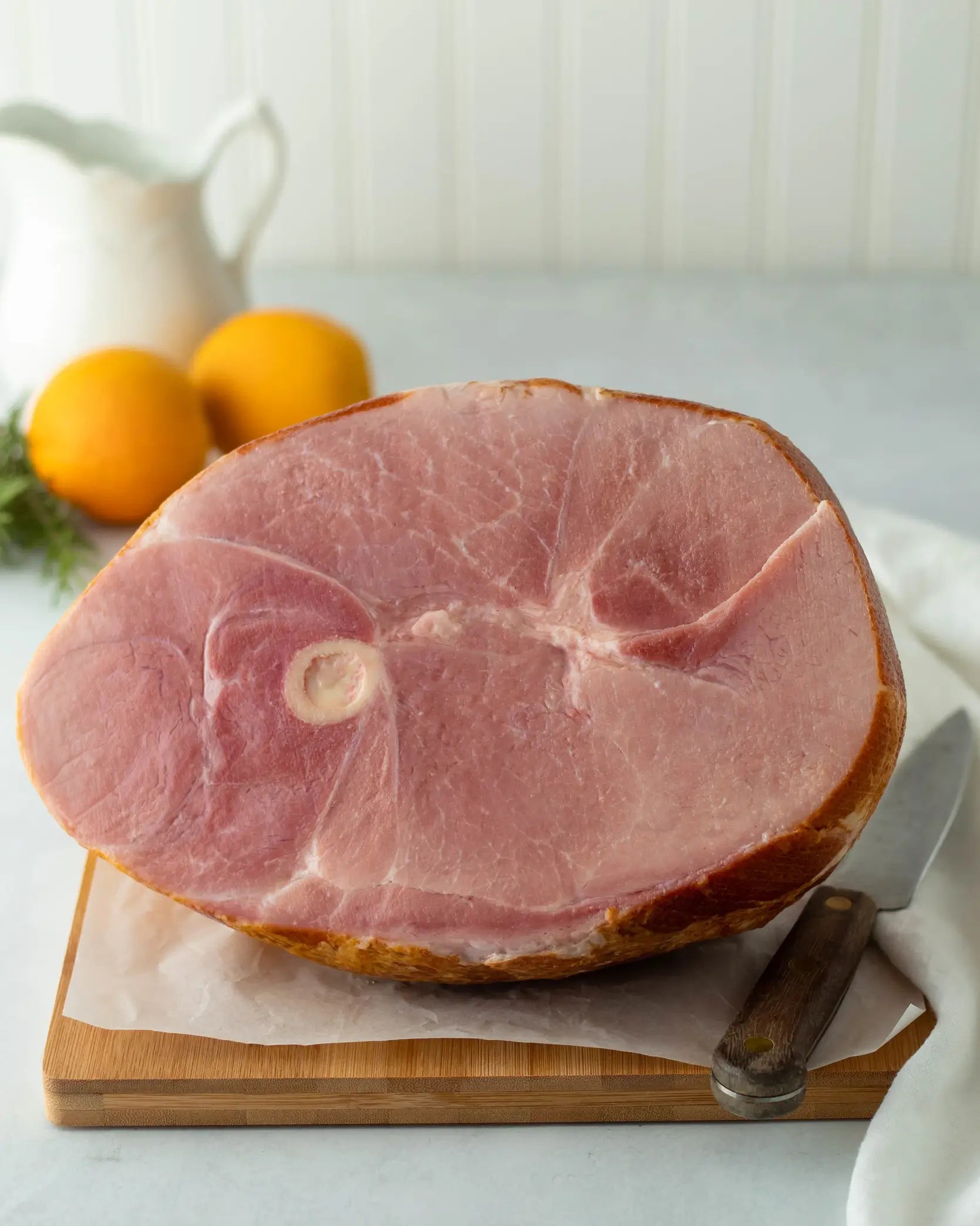 Slow Cooker Glazed Ham