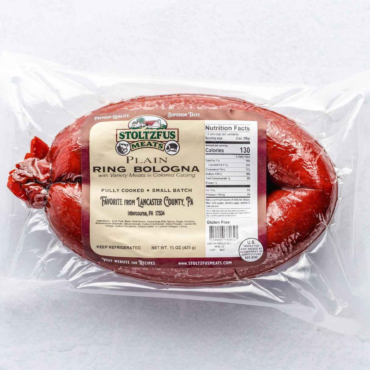 Ring Bologna - Stoltzfus Meats