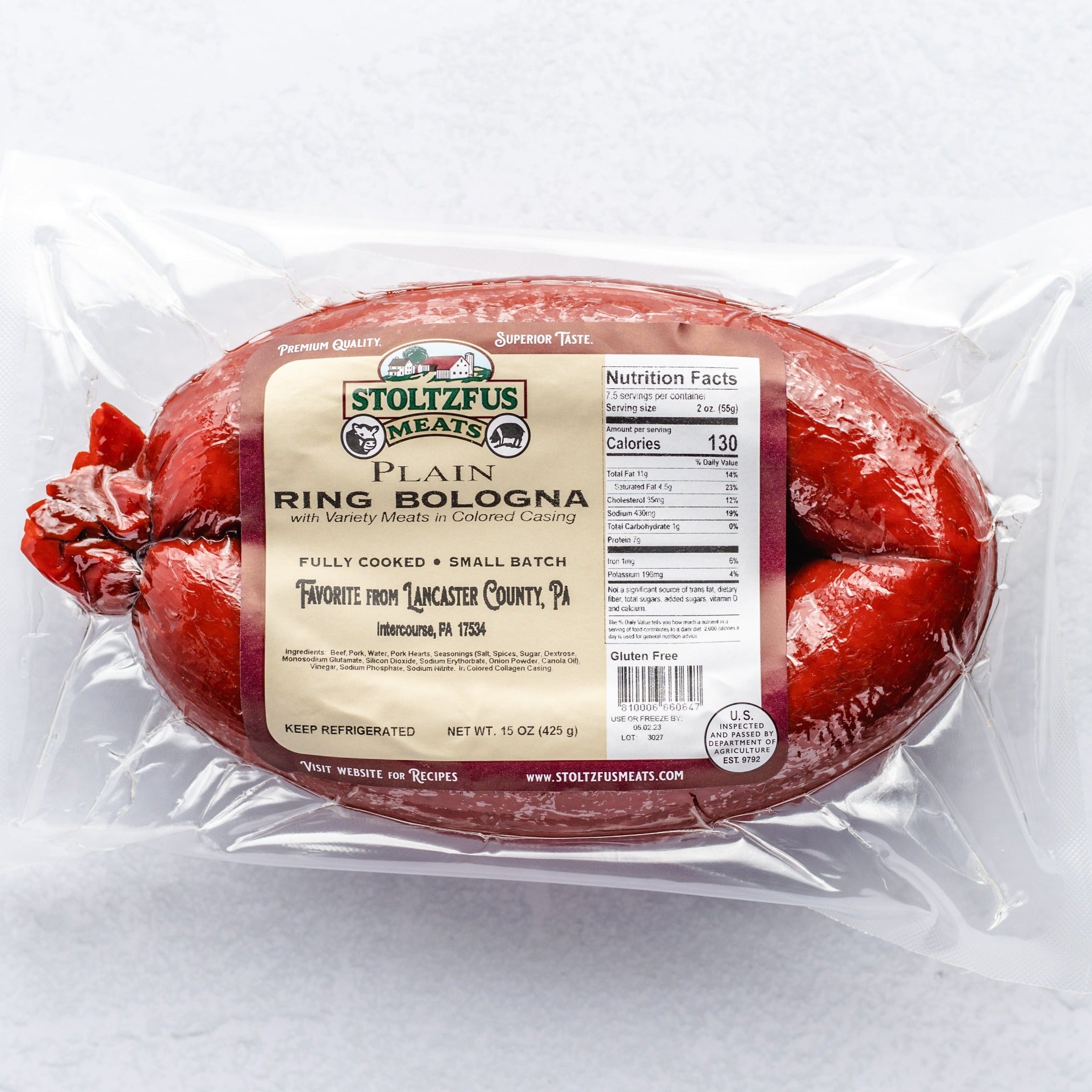 Ring Bologna - Stoltzfus Meats