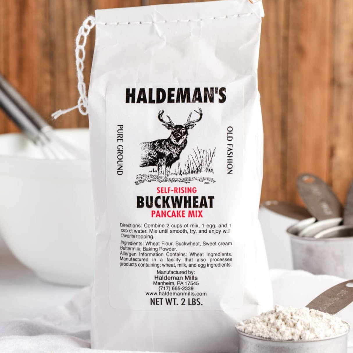 Haldeman Mills Buckwheat Pancake Mix (non-GMO)