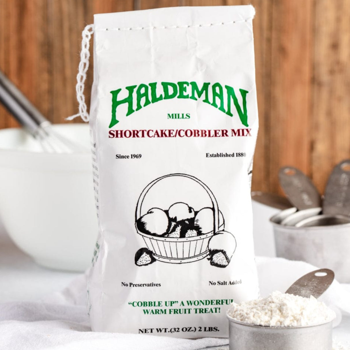 Haldeman Mills Shortcake/Cobbler Mix (non-GMO)