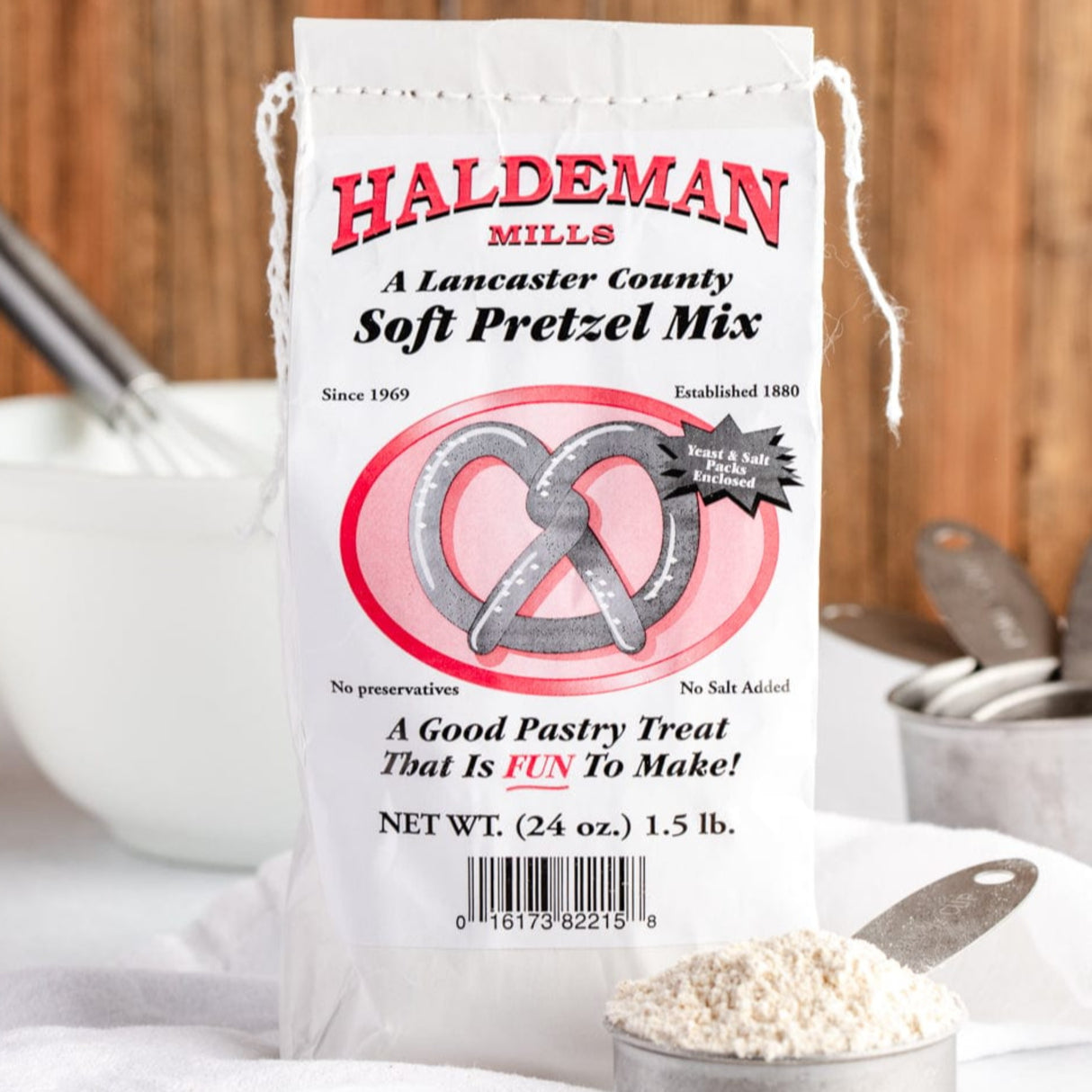Haldeman Mills Soft Pretzel Mix (non-GMO)