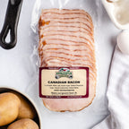 a package of canadian bacon