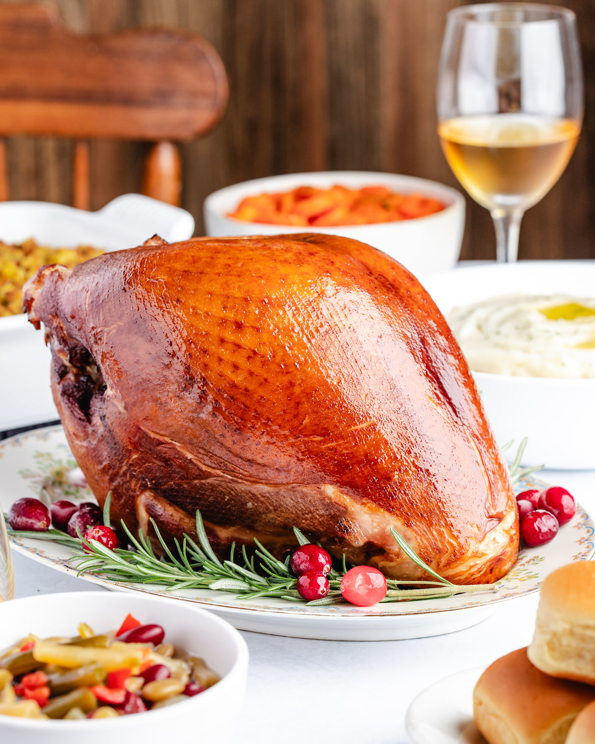 Bone-in Smoked Turkey Breast