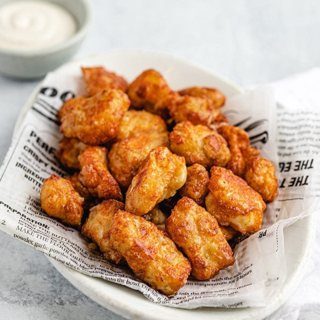 fried cheese curds in a bowl