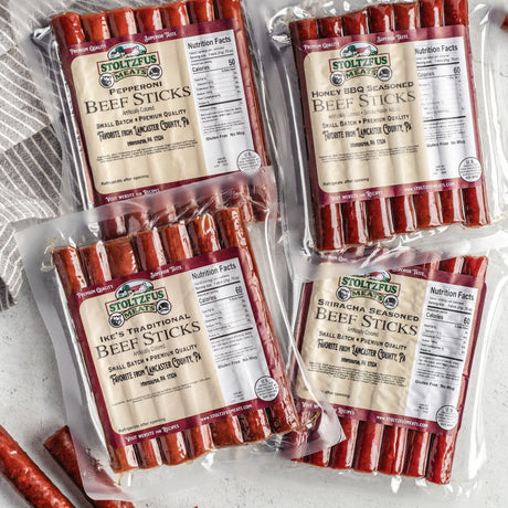 Shelf-Stable Snack Sticks - Stoltzfus Meats