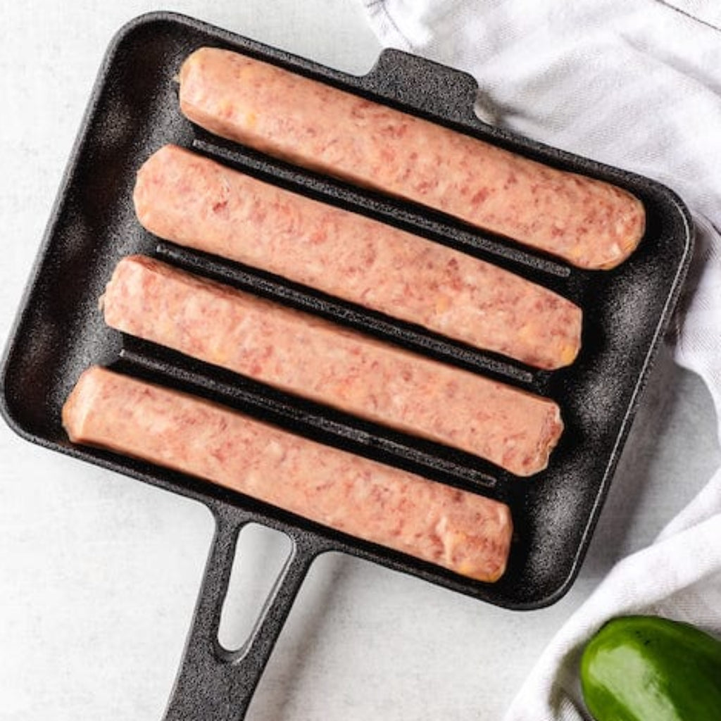 UPAN Cast Iron Sausage Pan - Stoltzfus Meats