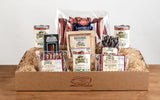 a box of shelf stable meats