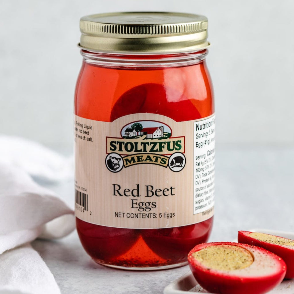 Pickled Red Beet Eggs - Stoltzfus Meats